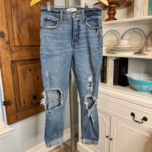 Abercrombie and Fitch The Skinny High Rise size 26 short